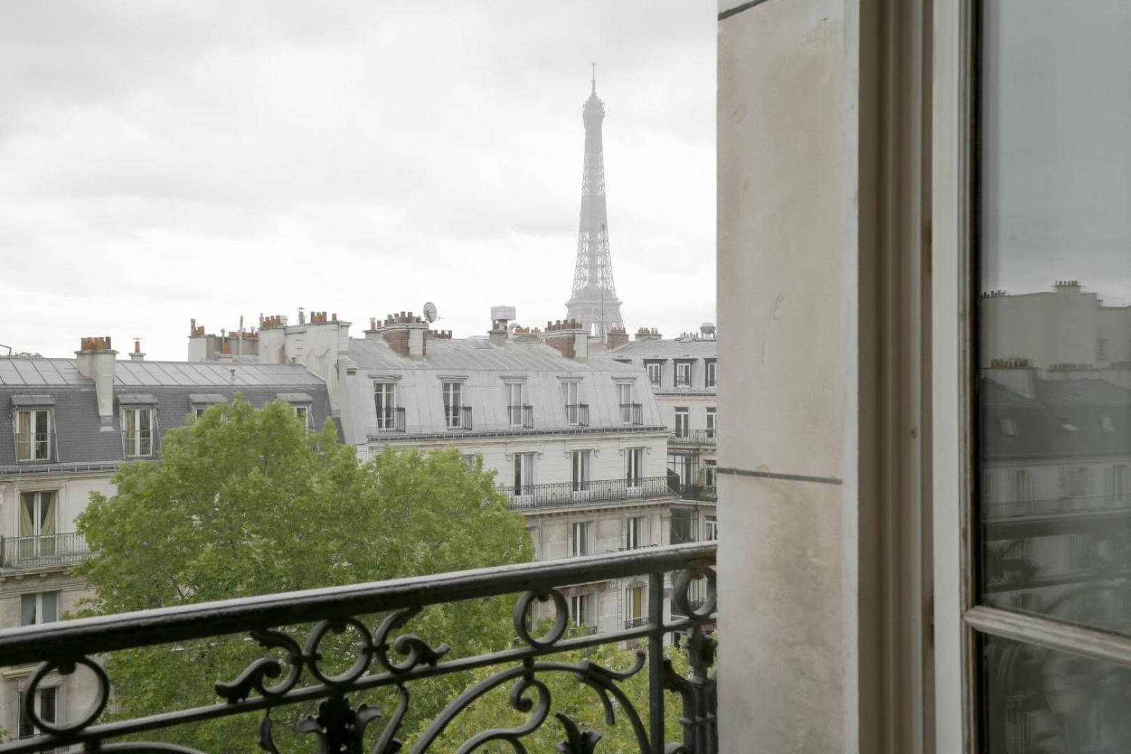La Dame De Fer - Vue Magique Sur La Tour Eiffel Apartment Париж Екстериор снимка