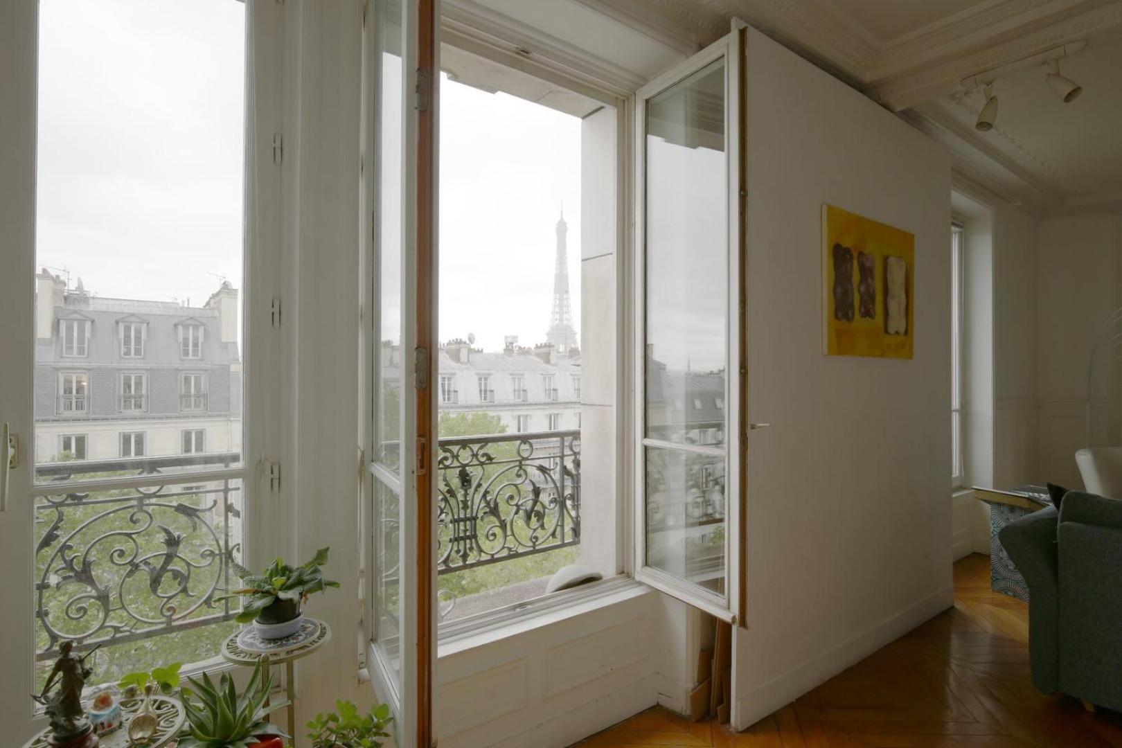 La Dame De Fer - Vue Magique Sur La Tour Eiffel Apartment Париж Екстериор снимка